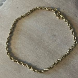 LOFT gold chain necklace